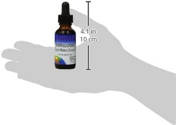 Planetary Herbals Ashwaganda Herbal Extract Liquid, Lemon, 1 Fluid Ounce