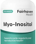 Fairhaven Health Myoinositol Supplement For Women And Men Vitamin B8 2000Mg Vegan Inositol Powder Capsules Gluten Dairy And Soy 120 Inositol Capsules