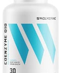 Swolverine Coq10 100Mg Antioxidant For Heart Health Supports Cellular Energy 30 Count Softgels Nongmo