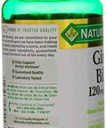 Nature's Bounty Ginkgo Biloba Double Strength 120 Mg 100 Capsules Pack Of 2