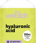 Wellah Hyaluronic Acid Supplement For Women (100Mg) 120 Capsules