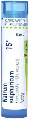 Boiron Natrum Sulphuricum 15C For Bronchial Irritation Worsened By Humidity 80 Pellets