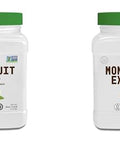 Morning Pep Monk Fruit Classic | White Sugar Substitute 2.5 lb and Morning Pep 100% Pure Monk Fruit extract sweetener, No Erythritol,5 oz