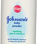 Johnson'S Aloe & Vitamin E Baby Powder 15 Oz (Pack Of 3)