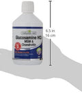 Natures Aid Glucosamine MSM and Chondroitin Liquid with Vitamin C Apple and Blackcurrant Flavour 500 ml
