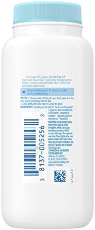 Pharmapacks Johnson'S Talc Baby Powder Soothing Aloe & Vitamin E 1.50 Oz (Pack Of 5)