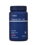 Trace Minerals Vitamin D3 + K2 Gummies Bioavailable Vitamin Blend for Bone Heart and Immune System Support HighPotency PlantBased GlutenFree and Vegan Strawberry 60 Servings