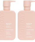 Monday Haircare Repair Conditioner 12 Oz. (354 Ml) For Dry To Damaged Hair Made With Keratin Coconut Oil Shea Butter And Vitamin E