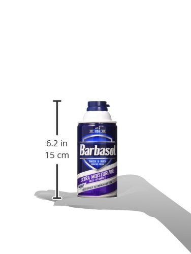 Barbasol Extra Moisturizing With Vitamin E Shaving Cream 10 Oz. 2 Piece