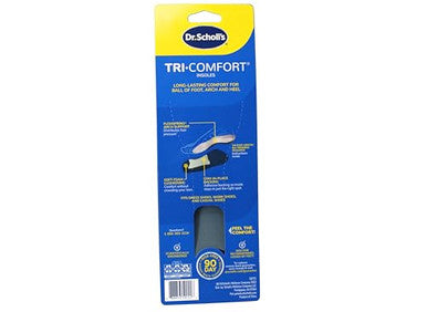 Dr. Scholls Tri-Comfort Insoles Womens (Size 6-10) (3 Pack)
