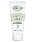 Mario Badescu Rose Hand Cream With Vitamin E For Men And Women Non-Greasy Light And Fast-Absorbing Hand Cream For Dry Cracked Hands Ideal For All Skin Types 3 Oz