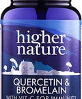 (2 Pack) - Higher Nature - Quercetin & Bromelain | 60's | 2 Pack Bundle