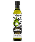 Chosen Foods Organic Avocado Oil, 16.9 Fl Oz - 100% Pure Avocado Cooking Oil made without Sesame or Canola - USDA Organic, Non-GMO, High Smoke Point - (Pack Of 1)