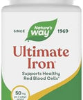 Naturea A' A" S Way Ultimate Iron Healthy Red Blood Cells 50 Mg Per Serving GlutenFree 90 Softgels