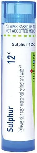 Boiron Sulphur 6Chomeopathic Medicine For Skin Rash 80 Pellets