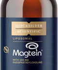 Quicksilver Scientific Liposomal Magtein Magnesium Supplement for Brain Function Support Stress Sleep and Memory Support GlutenFree SugarFree and Vegan 15.2 fl oz (30 Servings)