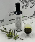 Sparta Limited Edition, Organic Extra Virgin Olive Oil, Wild Evoo-Oleocanthal 2043 mg/kg, Cold Pressed, Award Winning, High Polyphenol, Omega 9,6,3 Fatty Acids-1x250ml