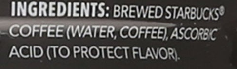 Starbucks Medium Roast Iced Coffee, Black Unsweetened, 48 Fl Oz Bottle