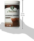 Maxi Health NatureMax EnergizeTM Whey Protein Powder- Energy Support Meal Replacement - 20g Protein Per Serving - Natural Chocolate Flavor - Kosher Dairy Vitamin - 1.17lb