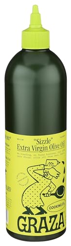 Graza Sizzle Extra Virgin Olive Oil, No Hydrogenated Fats, 750 ML (Pack of 6)