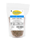 Gerbs Super 7 Seed Snack Mix 4 lbs. | Raw, No Artificial Additives, Resealable Bag | Crunchy Pumpkin, Sunflower, Brown & Golden Flax, Black & White Chia, Hemp | Top 14 Allergen-Free