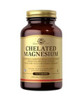 Solgar Chelated Magnesium - 100 Tablets - Supports Nerve & Muscle Function - Non-Gmo Vegan Gluten Free Dairy Free Kosher 25 Servings