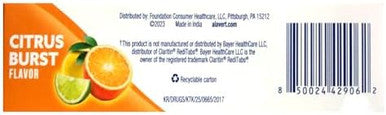 Alavert 24 Hour Orally Disintegrating Tablets Citrus Burst 60 Tablets