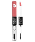 Revlon Liquid Lipstick With Clear Lip Gloss Colorstay Overtime Lipcolor Dual Ended With Vitamin E 410 Perennial Peach 0.07 Fl Oz