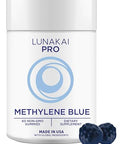 Lunakai Pro Usa Made Methylene Blue Gummies 20Mg With Coq10 & Vitamin C Usp & Pharmaceutical Grade Daily Nootropic For Brain Focus Cognitive Support & Energy Non-Gmo 60Ct