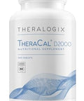 Theralogix Theracal D2000 Bone Health Support Supplement With Calcium Magnesium Vitamin D3 Vitamin K2 & Boron 90Day Supply Nsf 360 Tablets