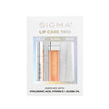 Sigma Beauty Lip Care Trio Conditioning Lip Mask Hydrating Lip Gloss Moisturizing Lip Balm Hyaluronic Acid VITAMIN E JOJOBA OIL