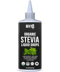 Organic Stevia Liquid Drops Zero Calorie Natural Sweetener for Coffee, Tea & Baking, Pure Stevia Extract, Keto Friendly, 1 fl oz, 228 Servings