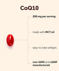 Micro Ingredients Coq10 200Mg Per Serving 240 Softgels Made With Coconut Mct Oil Coenzyme Q10 (Ubiquinone) Non-Gmo
