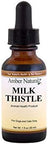 Amber Naturalz Milk Thistle Herbal Supplement For Dogs And Cats Milk Thistle Herbal Supplement For Liver Health And Support 4 Fluid Ounce Glass Bottle Manufactured In The Usa