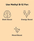 nbpure Organic and Vegan Vitamin Methyl B12 Spray Natural Energy Mood and Nerve System Support for Women Men Kids 500mcg Liquid Methylcobalamin Per Spray