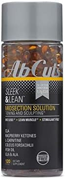 Sleek And Lean - 120 Easy-To-Swallow Softgels - Cla Supplement, Fish Oil, Flaxseed Oil, L-Carnitine - Helps Increase Antioxidant Supply