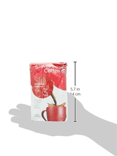 Seattle's Best Level 3 Ground Blend Coffee, Medium Balanced, 12-Ounce (Pack of 2)