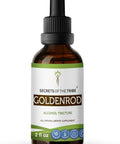 Secrets of the Tribe Goldenrod Tincture Alcohol Extract, High-Potency Herbal Drops, Tincture Made from Goldenrod (Solidago spp.) Dried Herb 2 oz