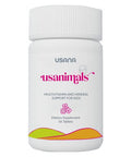 Usana Usanimals Multivitamin For Kids - Daily Chewable Tablets With Vitamins A C D E B6 B12 Zinc Iron - Supports Immune Bone & Brain Health - Essential Nutrients For Ages 2-12 56 Tablets