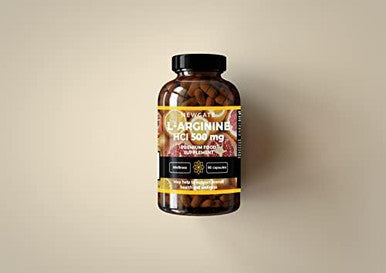 Newgate Labs - L-Arginine Hci 500Mg 90 High Strength Capsules | Nutritional Supplement | Health & Wellness | Made In The Uk | Halal Gmo Free