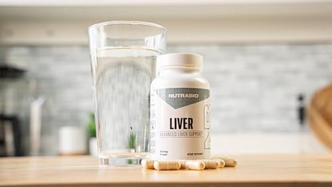 Nutrabio Liver Supplement - Advanced Liver Support With Antioxidants Milk Thistle Liver Detox Glutathione Tudca - Promotes Liver Cleanse Detox And Repair 90 Capsules