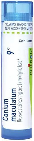 Boiron Conium Maculatum 9C For Dizziness Triggered By Moving The Head 80 Pellets