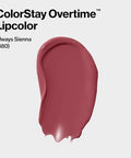 Revlon Liquid Lipstick With Clear Lip Gloss Colorstay Overtime Lipcolor Dual Ended With Vitamin E 380 Always Sienna 0.07 Fl Oz