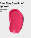 Revlon Liquid Lipstick With Clear Lip Gloss Colorstay Overtime Lipcolor Dual Ended With Vitamin E 480 Unending Red 0.07 Fl Oz