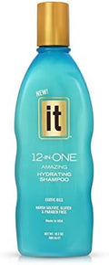 ze It 12-In-One Amazing Hydrating Shampoo 10.2Oz Infused With B Vitamin Biotin Hydrates With Exotic Oils Fights Frizz Uv Protection Sulfate Paraben & Gluten