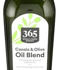 365 by Whole Foods Market, Canola & Olive Oil Blend, 16.9 Fl Oz