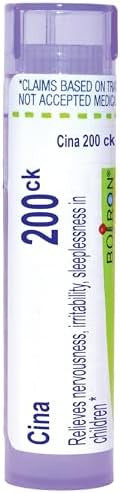 Boiron Cina 200Ck Homeopathic Medicine For Nervousness Sleeplessness In Children 80 Pellets