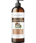 velona MCT Coconut Oil - 16 Fl Oz | 100% Pure and Natural Carrier Oil | Fractionated | Skin, Face, Body, Hair Care | Use Today - Enjoy Results