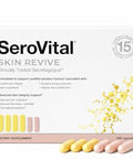 Serovital Skin Revive Anti-Aging Supplement For Women Supports Skin Hydration Energy Immune Health & Fine Line Reduction 240 Capsules 40-Day Supply