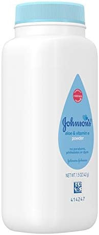 Pharmapacks Johnson'S Talc Baby Powder Soothing Aloe & Vitamin E 1.50 Oz (Pack Of 5)